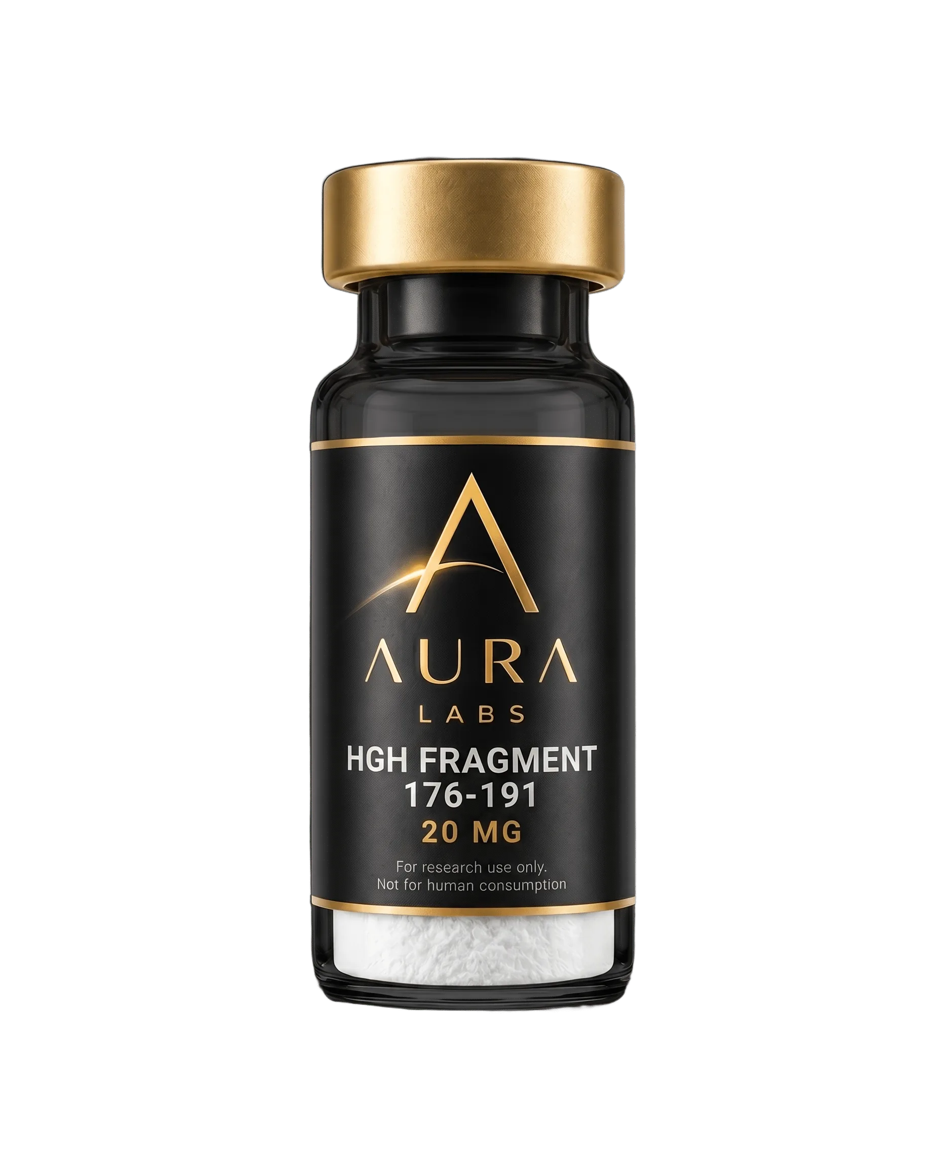 HGH Fragment 176-191 20 MG research peptide vial - Aura Labs